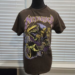 Metallica Reaper Graphic Tee – New Without Tags